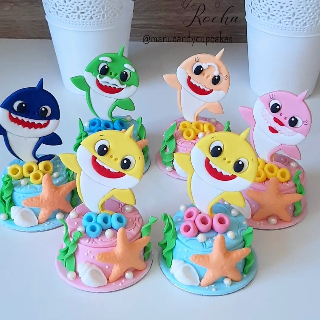 20 ideias de decoração para uma festa Baby Shark de arrasar!