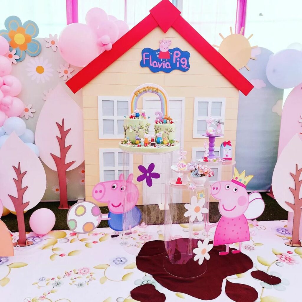 Ideias para festa: tema Peppa Pig - Roteiro Baby Brasília
